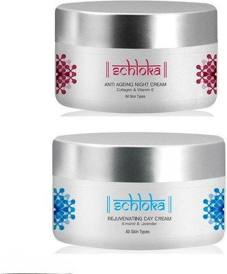 Modicare Schloka Anti Ageing Night Cream & Rejuvenating Day Cream Combo – 2 x 50g(100 ml)