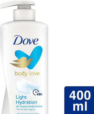 DOVE Body Love Light Hydration Body Lotion Paraben Free(400 ml)