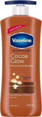 Vaseline INTENSIVE CARE COCOA GLOW BODY LOTION 600 ML X 1(0.6 kg)