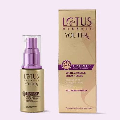 LOTUS HERBALS YOUTHRX Anti Ageing Activating Face Serum(30 ml)