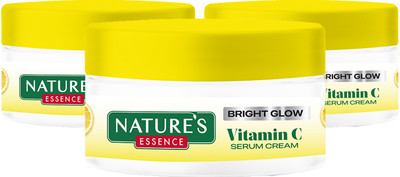 Nature's Essence Natures Essence Bright Glow Vitamin C Serum Cream 25G (Pack of 3)(75 g)