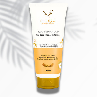 clearlyU Luminous Glow Moisturiser for Tired Skin Unisex 100 ml(100 ml)