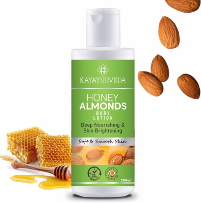 KAYAYURVEDA Honey & Almonds Advanced Nourishing Body Lotion for Normal to Dry skin(200 ml)