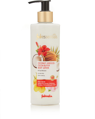 fabessentials Coconut Hibiscus Cocoa Butter Body Lotion - 250 ml(250 ml)