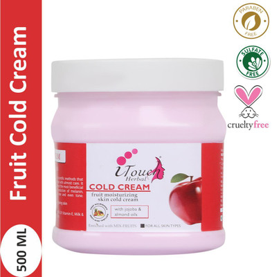 I TOUCH Herbal Moisturizing Fruit Cold Cream 500 ml - For all skin types(500 ml)