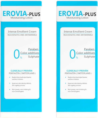 DOOMSDAY EROVIA-PLUS MOISTURIZING LOTION FOR HEALTHY SOFT & SMOOTH SKIN PACK 100ml x 2(200 ml)