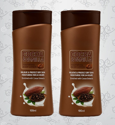 zempa Cocoa Butter Nourishing Body Lotion - Pack of 2 | Deep Nourish(200 ml)