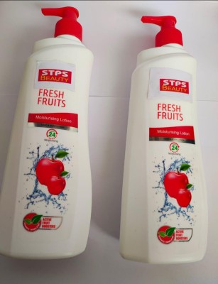 STPS Beauty face & body lotion fruit flavour pack of 2 each 500gm(1000 ml)