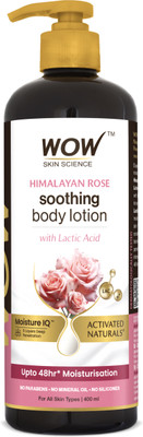 WOW SKIN SCIENCE Himalayan Rose With Lactic Acid Body Lotion(400 ml)