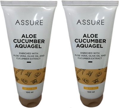 Komorebi Aloe Cucumber Aquagel for Oily Skin 100ml Pack of 2(200 ml)
