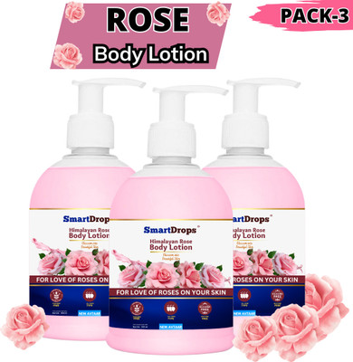 smartdrops Nourishing Body Lotion with Enchanting Rose Extracts for Luxuriously Soft Skin(750 ml)