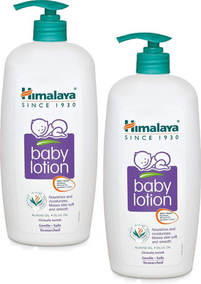 HIMALAYA Baby Lotion 400ml Pack Of 2(400 ml)