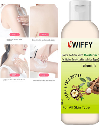Wiffy Lightweight & Non Greasy Alovera Body Lotion(200 ml)