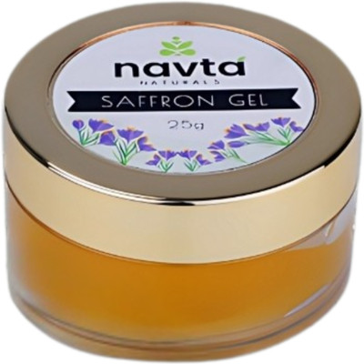 Navta Naturals Saffron Gel 25g | Glow to the Face |Anti Aging| Remove Oily Elements| Complexion(25 g)