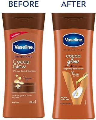 Vaseline Total Moisture Cocoa Glow Body Lotion 100ml x 2N(200 ml)