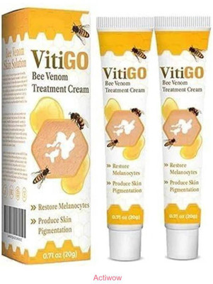 ACTIWOW Vitigo Bee Venom Cream For Skin Softness(100 ml)