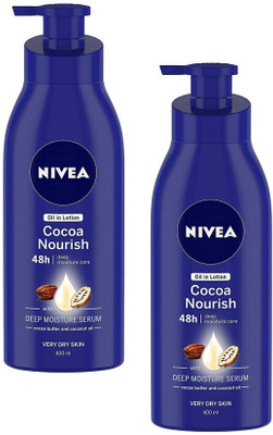 NIVEA Cocoa Nourish And Body Milk Nourishing Lotion(800 ml)