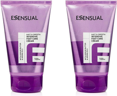 Modicare ESSENSUAL INTENSIVE FOOT CARE CREAM WITH KOKUM BUTTER & AROMA OILS 2X100 ML(200 ml)