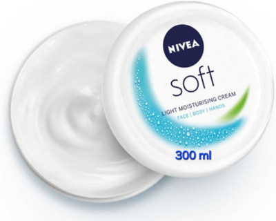 NIVEA Soft Light Moisturizing Cream - 300ml(300 ml)