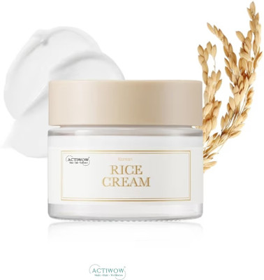 ACTIWOW Korean Rice Cream Dew Light Hydrating Cream(50 g)