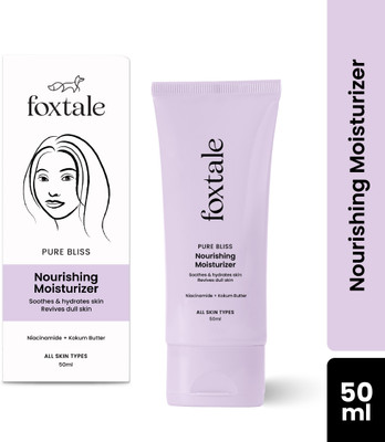 Foxtale Nourishing Moisturiser with Niacinamide & Vit E for 24hrs Hydrated Glowing Skin(50 ml)