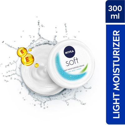 NIVEA Soft Moisturizing Cream 300 V(300 ml)