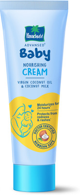 Parachute Advansed Baby Nourishing Cream for kids made with Virgin Coconut Oil & Coconut Milk(100 ml)