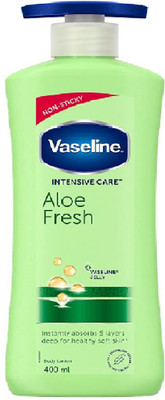 Vaseline ALOE FRESH HYDRATING BODY LOTION 400 ML, PACK OF 1 PCS(400 ml)