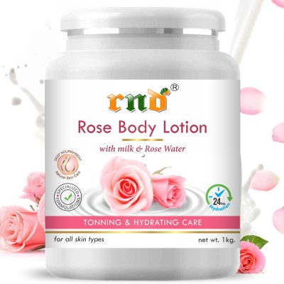 RND Himalayan Rose Body Lotion - Toning/Hydration/Dull Skin(1 kg)