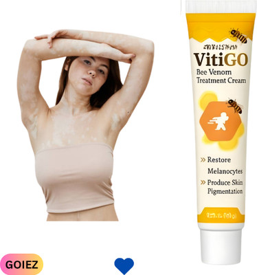 GOIEZ Vitiligo Spot Mark Bright Cream Bee Venom Pack Of 1 (30g)(30 g)