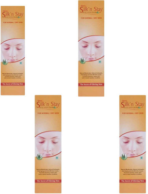 gisou Silk N Stay ALOEVERA CREAM for natural dry skin pack of 2(400 g)
