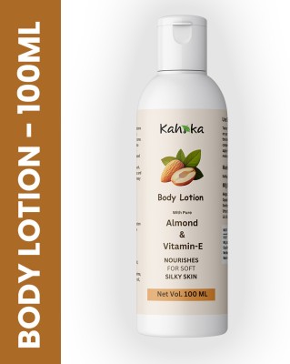 Kahika Body Lotion with Almond Oil Moisturizer for Very Dry Skin(100 ml)