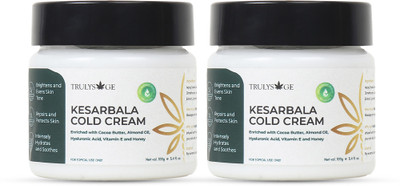 TrulySage Kesarbala Cold Cream | Deep Moisture & Repair with Saffron & Almond Oil(200 g)