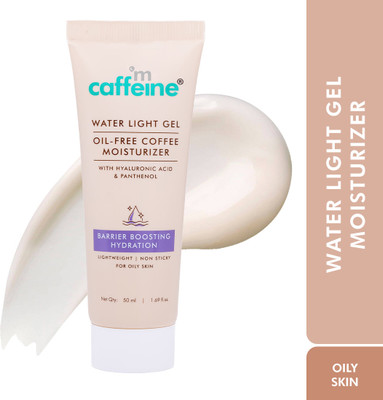 mCaffeine Coffee Oil-Free Gel Face Moisturizer for Men & Women|48Hrs Moisturization(50 ml)