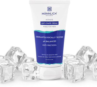 Mannlich Intimate Anti-Chafing Cream for Men - Anti Rash Cream and Lightens Dark Patches(50 ml)