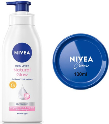 NIVEA NG Cell Repair 400ml Blue creme 100ml Set of 2(500 ml)