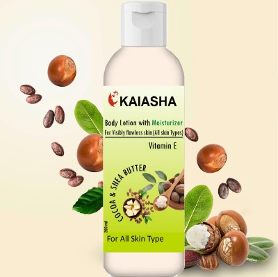 KAIASHA COCOA Butter Body Lotion | Long Lasting Moisture | All Skin Types(200 ml)