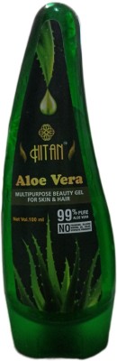 HITAN ALOE VERA MULTIPURPOSE BEAUTY GEL FOR SKIN AND HAIR FOR MEN AND WOMEN(100 ml)