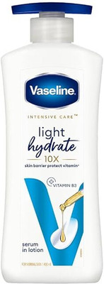Vaseline VITAMIN B3 LIGHT HYDRATE BODY LOTION 400 ML X 1 BBD SPL(398 ml)