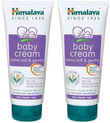 HIMALAYA Baby cream extra Soft & Gentle For new born 200ml Each(400 ml)