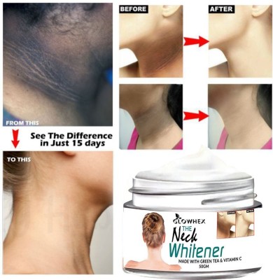 GLOWHEX Neck Whitening Cream Removes Fine Lines & Tanning(50 g)