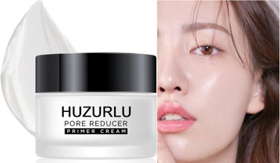 HUZURLU Face Primer for a Flawless & Smooth Skin Primer  - 50 ml(WHITE)