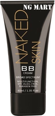 NG MART BFF NAKED SKIN BB CREAM SPF - 15 OIL FREE PACK OF - 1(40 ml)