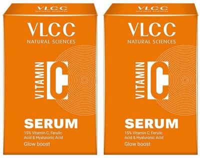 VLCC Vitamin C Premium Luxury Skin Serum Combo Pack of 2 (40ml X 2)