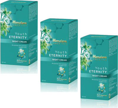 HIMALAYA Youth Eternity Night Cream 50ML (pack of 3)(150 ml)