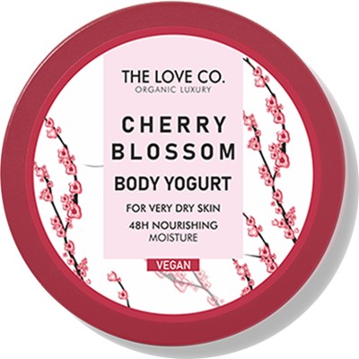 The Love Co. Japanese Cherry Blossom Body Yogurt - Shea Butter Extracts For All Skin Types(200 g)