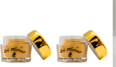 SRI KOMAL Whitening Cream - (O) - for Pigmentation Removal, FaceGlow (pack of 2)(60 g)