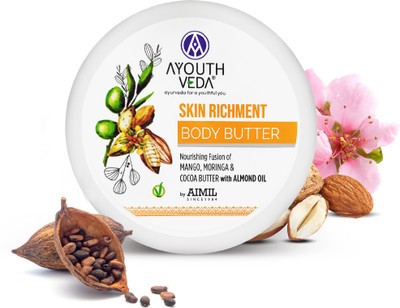 Ayouthveda SKIN RICHMENT BODY BUTTER (PACK OF 3)(200gm each)(600 g)
