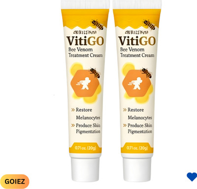 GOIEZ Vitiligo Daily Spot Soft Glow Cream Pack Of 2 (60g)(60 g)
