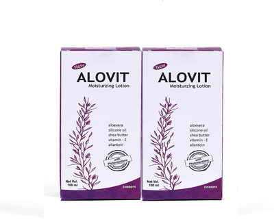 Alovit MOISTURZING LOTION PACK OF 2(100 ml)